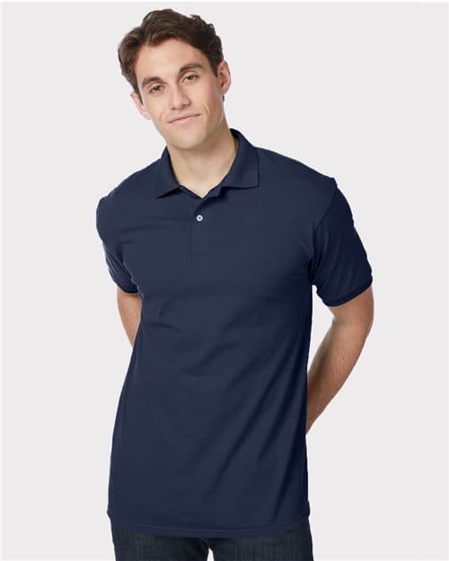 Hanes Unisex EcoSmart® Jersey Polo