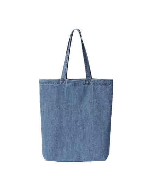 Liberty Bags Cotton Denim Gusseted Tote Bag