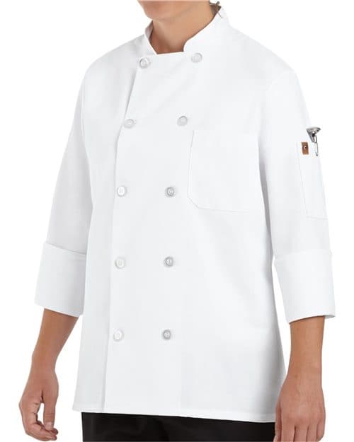 Chef Designs Women's Ten Button Chef Coat