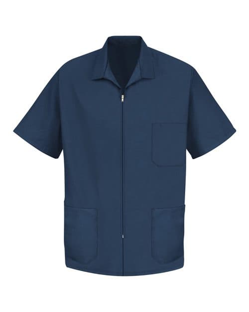 Red Kap Unisex Zip-Front Smock