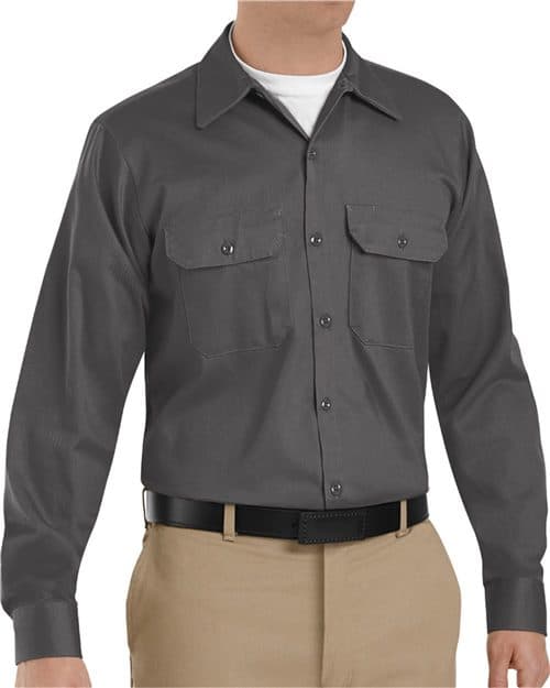 Red Kap Men's Deluxe Heavyweight Cotton Shirt