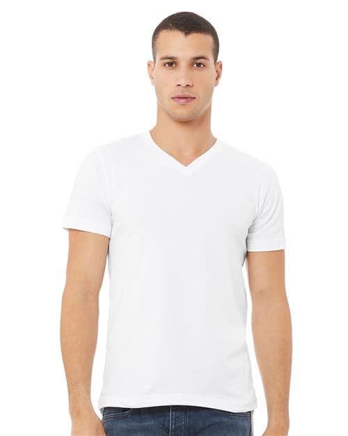 BELLA + CANVAS Unisex Jersey V-Neck Tee