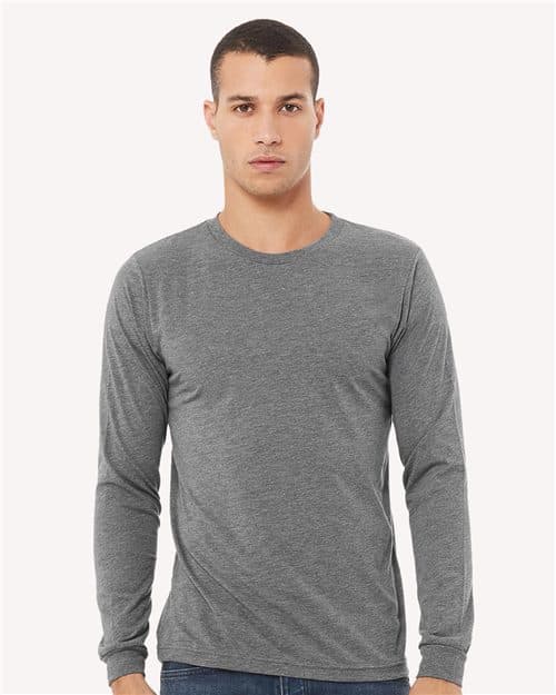 BELLA + CANVAS Unisex Triblend Long Sleeve Tee