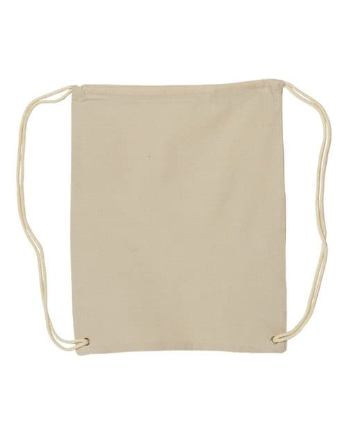 Liberty Bags Canvas Drawstring Backpack