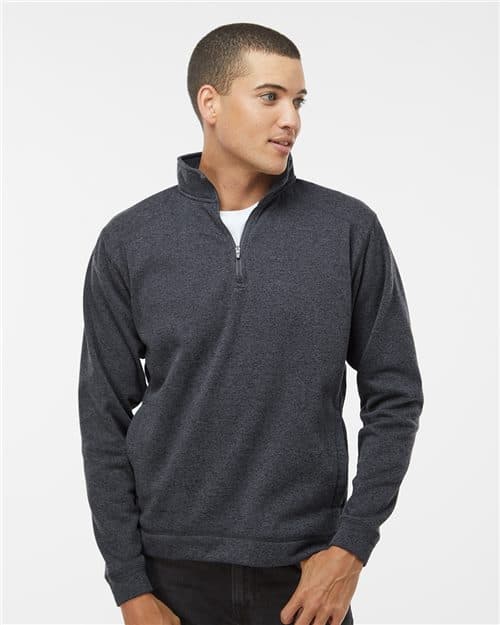 J. America Men's Cosmic Fleece Quarter-Zip Sweatshirt