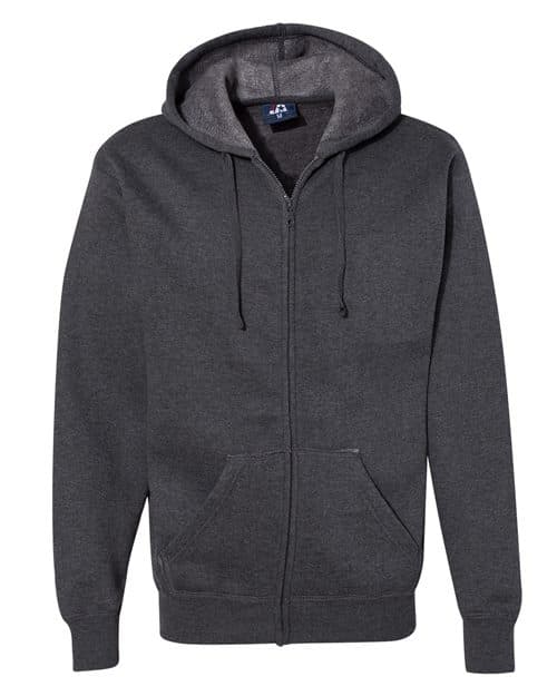 J. America Men's Premium Full-Zip Hooded Sweatshirt