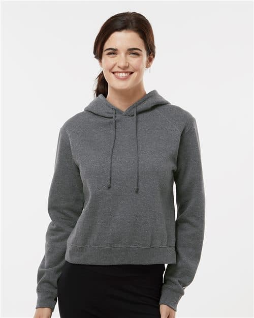 Badger Women's Crop Hooded Sweatshirt