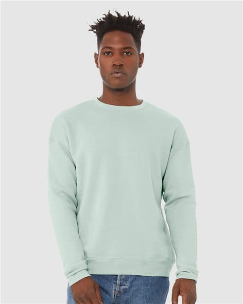 BELLA + CANVAS Unisex Sponge Fleece Drop Shoulder Crewneck Sweatshirt
