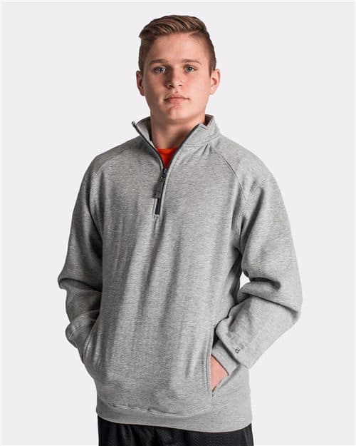 Badger Men's Quarter-Zip Sweatshirt
