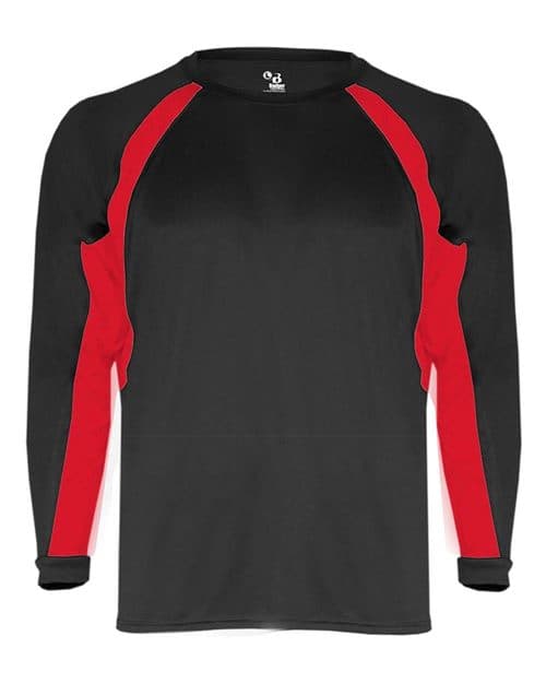 Badger Youth B-Core Hook Long Sleeve T-Shirt