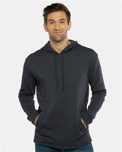 Next Level Unisex Malibu Welt Pocket Hooded Sweatshirt