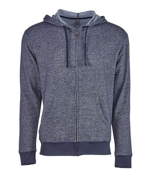 Next Level Unisex Pacifica Full-Zip Hoodie Sweatshirt