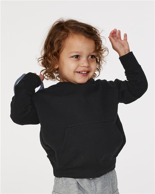 Independent Trading Co. Toddler Special Blend Hooded Raglan Sweatshirt
