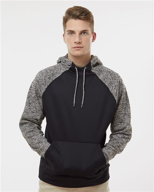 J. America Men's Colorblocked Cosmic Fleece Hooded Sweatshirt