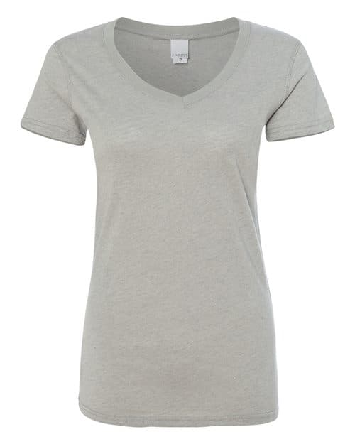 J. America Women’s Glitter V-Neck T-Shirt