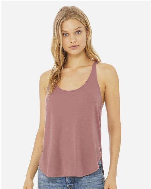 BELLA + CANVAS Women's Flowy Tank with Side Slit