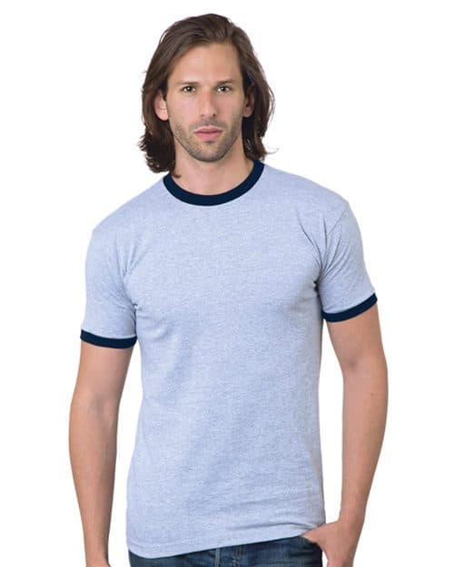 Bayside Men's USA-Made Ringer T-Shirt
