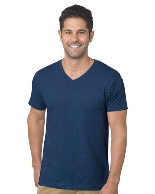 Bayside Unisex USA-Made V-Neck T-Shirt