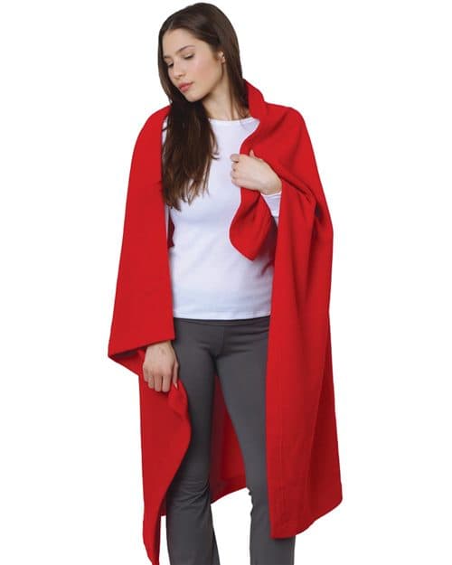 Bayside USA-Made Stadium Fleece Blanket