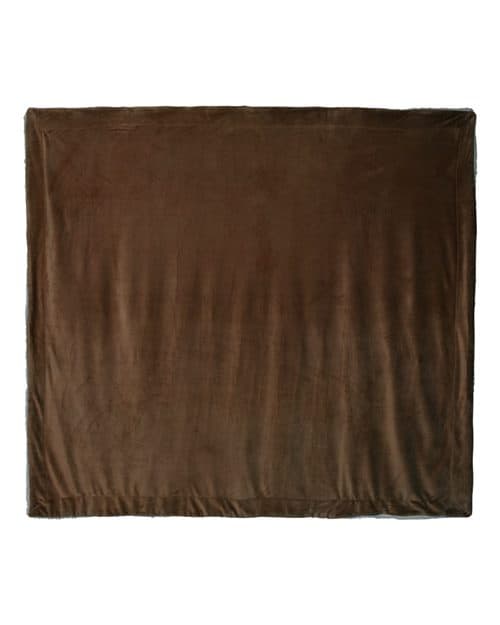 Alpine Fleece Oversized Mink Sherpa Blanket