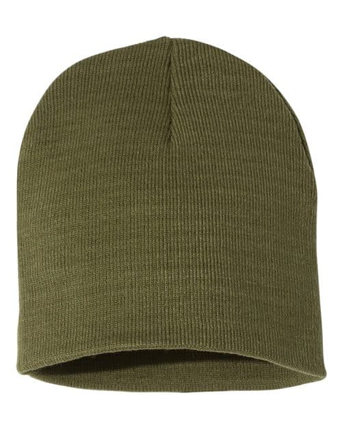 Bayside USA-Made 8½" Knit Beanie
