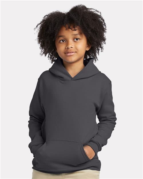 Hanes Youth EcoSmart® Hooded Sweatshirt