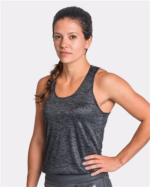 Badger Women's Tonal Blend Racerback Tank Top