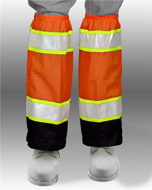 Kishigo Men's Premium Black Series® Mesh Gaiters