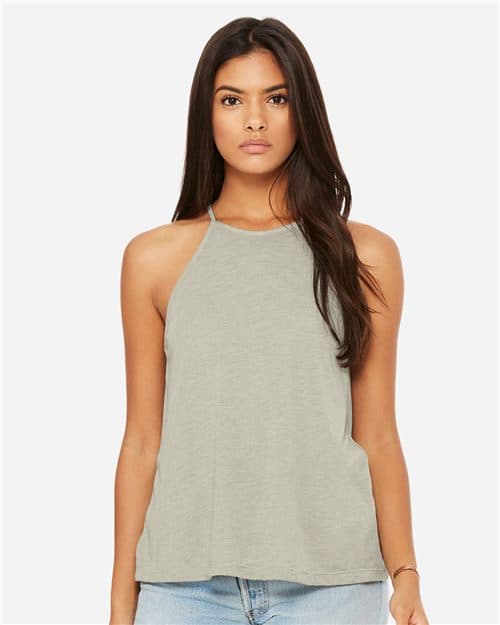 BELLA + CANVAS Women's Flowy High-Neck Tank