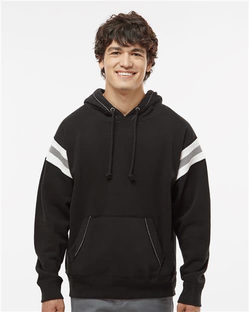 J. America Men's Vintage Athletic Hooded Sweatshirt
