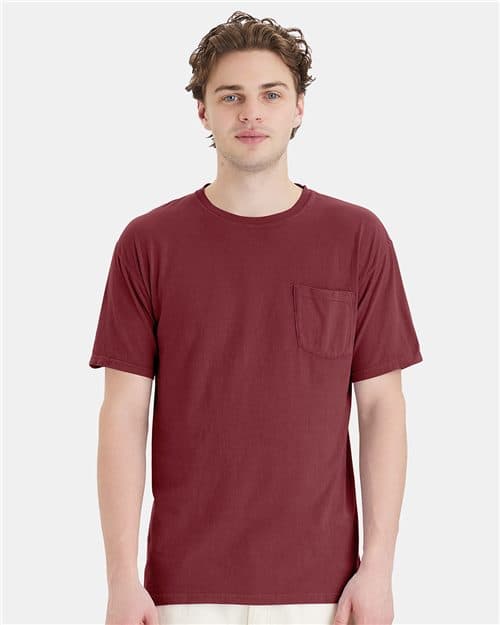 ComfortWash by Hanes Unisex Garment-Dyed Pocket T-Shirt