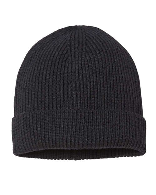 Atlantis Headwear Sustainable Fine Rib Cuffed Beanie