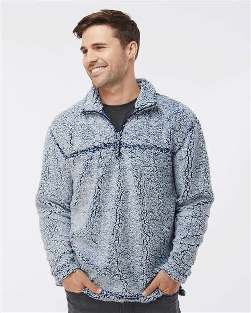 Boxercraft Unisex Sherpa Fleece Quarter-Zip Pullover
