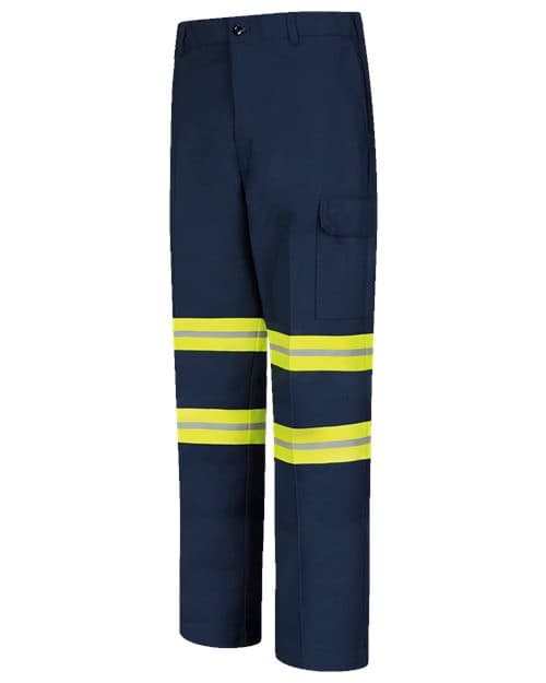 Red Kap Men's Enhanced Visibility Industrial Cargo Pants