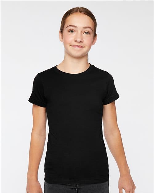 LAT Girls' Fine Jersey Tee