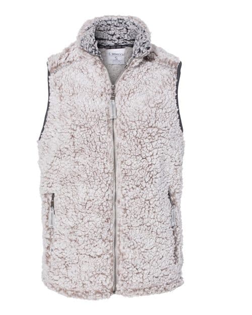 J. America Women’s Epic Sherpa Full-Zip Vest