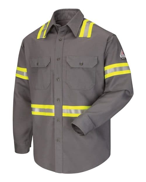 Bulwark Men's Enhanced Visibility Uniform Shirt