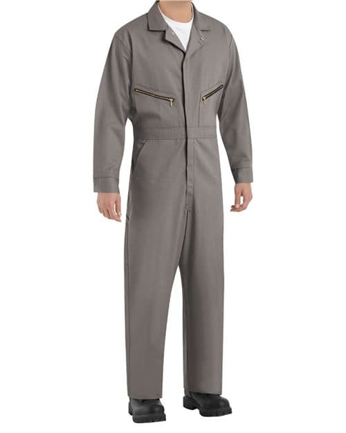 Red Kap Men's Tall Zip-Front Cotton Coverall