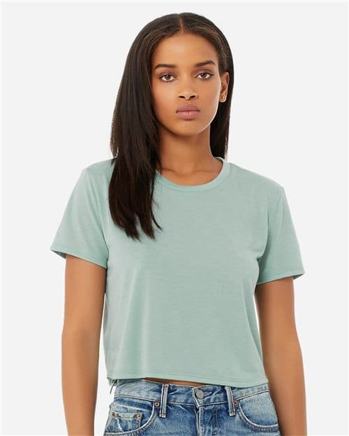 BELLA + CANVAS Women’s Flowy Crop Tee