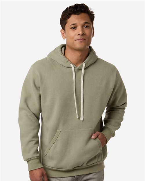 MV Sport Unisex Vintage Fleece Hooded Sweatshirt