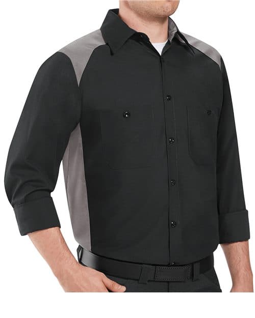 Red Kap Men's Tall Motorsports Shirt