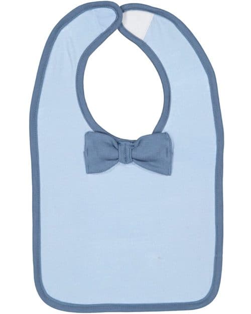 Rabbit Skins Infant Baby Rib Bow Tie Bib