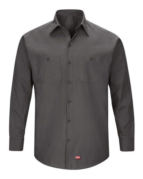 Red Kap Men's Mimix™ Long Sleeve Work Shirt