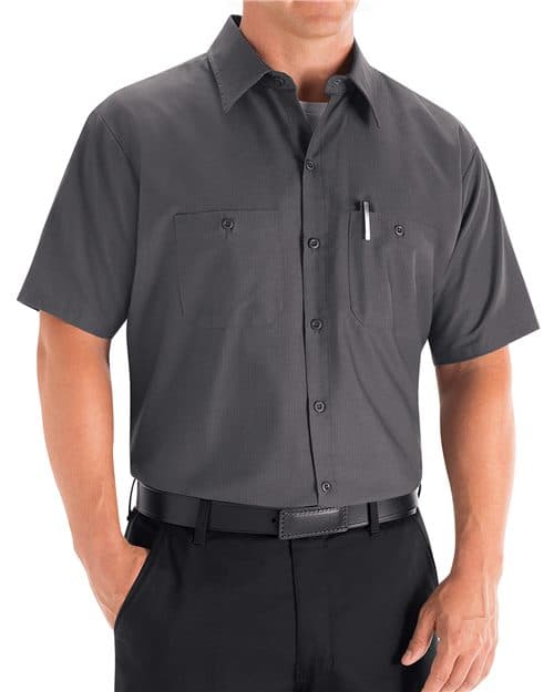 Red Kap Men's Mimix™ Short Sleeve Work Shirt