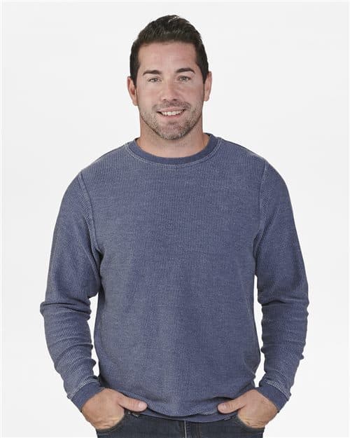 Boxercraft Unisex Corded Crewneck Sweatshirt