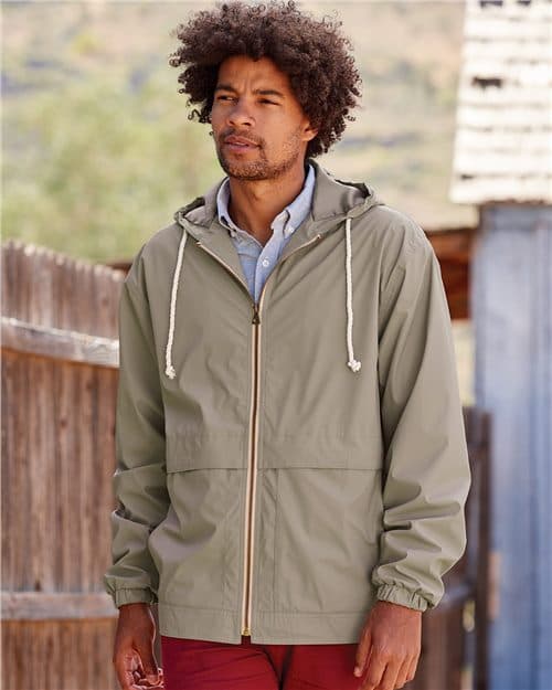 Weatherproof Unisex Vintage Hooded Rain Jacket