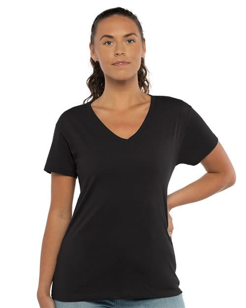 Next Level Women’s Cotton V-Neck T-Shirt