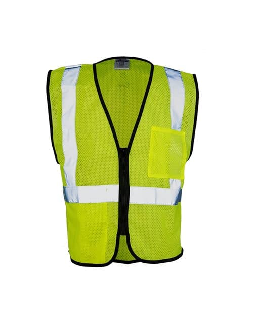 Kishigo Unisex Double-Pocket Zippered Economy Class 2 Vest