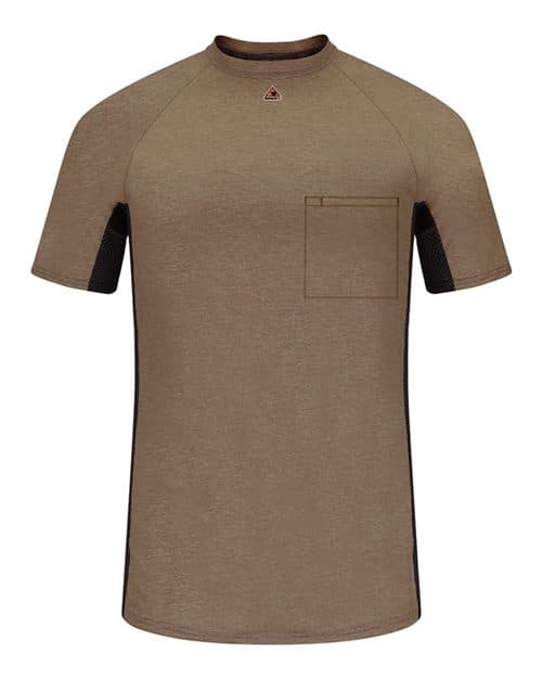 Bulwark Men's FR Two-Tone Base Layer with Concealed Chest Pocket- EXCEL FR