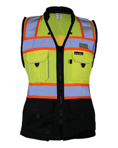 Kishigo Women's Premium Black Series® Heavy Duty Surveyors Vest